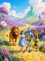WIZARD OF OZ Digital Product HD IMAGE Picture PHOTO Background WALLPAPER Print