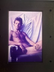 Vintage 35mm Color Slide Portrait of a Man Original Slide Photograph