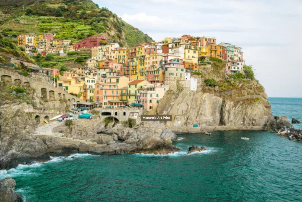 Digital photography- Italy – Manarola- Image (for print, or just as a wallpaper)