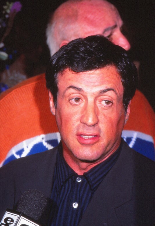 Slide Sylvester Stallone Celebrity Photo Agency 1996 KB Format Photographer P9-31-2-3