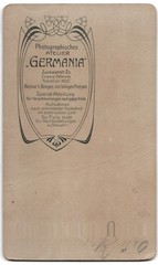 Photography studio Germania, Chemnitz, Zwickauerstrasse 2 p, portrait older Da