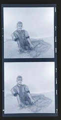Bunny Yeager Estate Vintage Original Negative of a Blonde Beauty