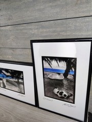 NEIL R. BROWN Fine Art Photography 3 Framed Signed Rare Set Two Car Garage
