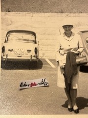 ❤️Beautiful Photo~40-70 Woman Lady Cars Bugs Fashion Skirt Hat Pose Elegant 10×10