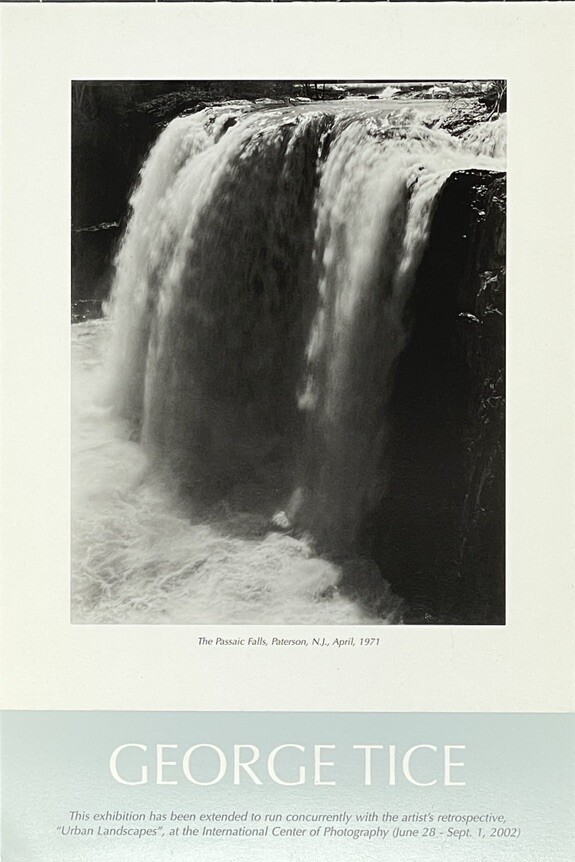 George Tice (b. 1938) Art Show Announcement Card – Urban Landscapes 2002