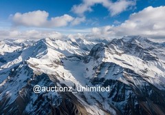 Photo Digital Wallpaper Image Picture Background Mountains Snow Aerial View