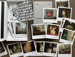 🎈New! Signed! Daido Moriyama : Random Walk Limited Edition, Polaroid stickers