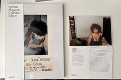 NAN GOLDIN SELF PORTRAIT IN BLUE DRESS NYC SIGNED PHOTOGRAPH APERTURE 1985/2020