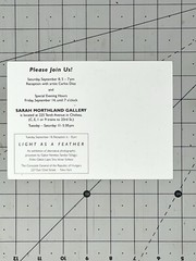 Carlos Diaz (b. 1951) Art Announcement Card 2001 – Invented Landscapes