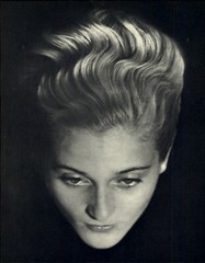 1930 1934 Original MAN RAY Wavy Hair Model Head Float In Space Art Photo Gravure