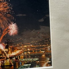 Ron Janoski Color Photography Pittsburgh Golden Triangle 6.5” X 4.5” 1990 Vtg