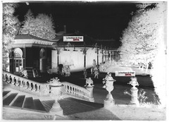 Antique Glass Negative Black and White 13×18 cm Vittel Thermal Baths Gallery