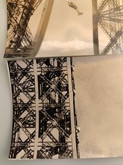 Georges II Tairraz (Attributed To) Ropes On Eiffel Tower 1947 Film Alain Pol 11