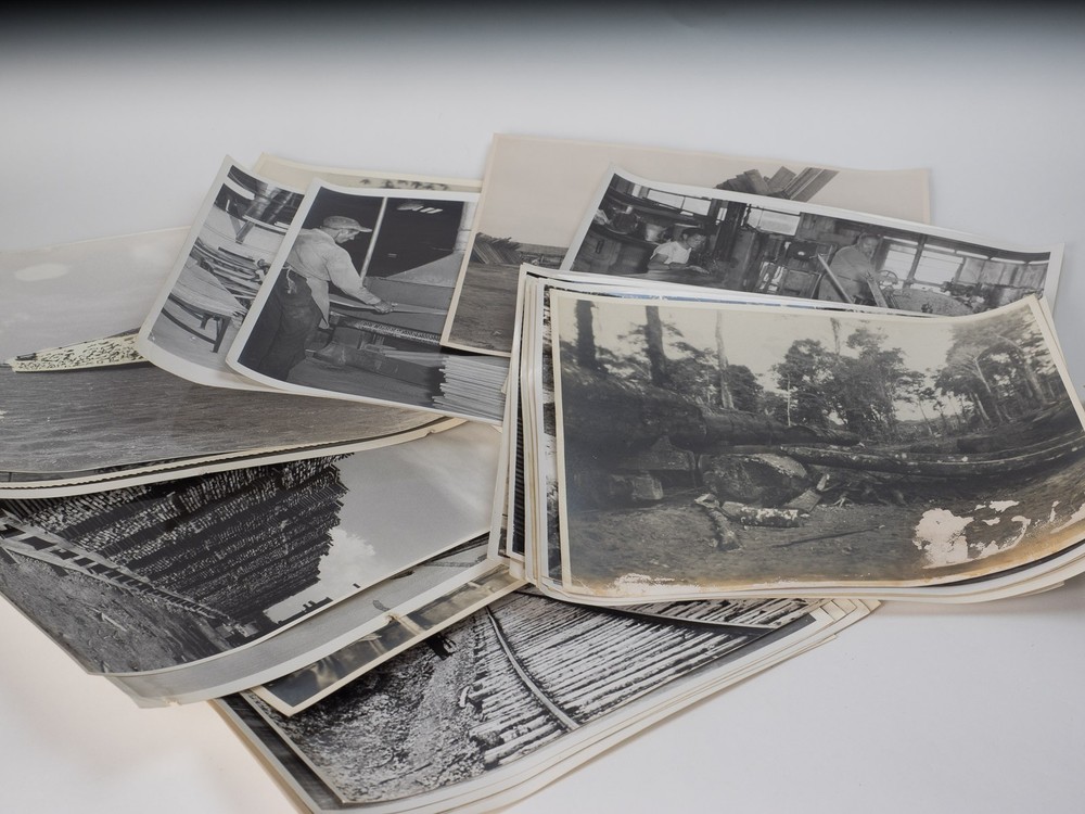 Collection of Photos Depicting Wood Working Operations in Colombia Circa 1950s