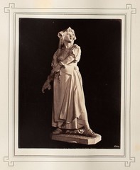 György Klösz album print Vienna World Exhibition 1873 sculpture woman Malfatti