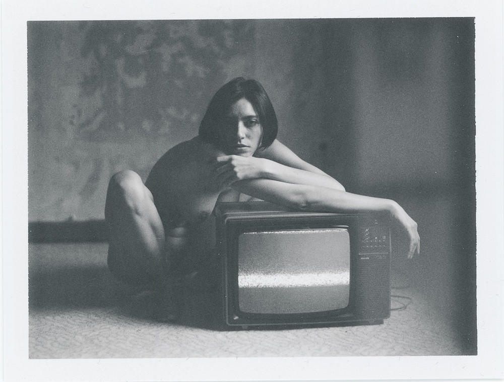 Original ART Nude 4×5″ Polaroid Picture by Mr. Merzi #530 Iryna Lozovaya