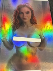 Ariel Shower Cosplay Bangers Comics Virgin FOIL Cover Ltd 10 WHAT CAN I SAY WOW