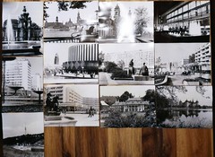 Dresden picture folder 12 black white photos 1979 years bundle Saxony 18 x 24 cm