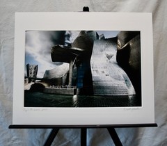Original Photography Art Print “Aqua Musseoa” Guggenheim Museum, Bilbao, Spain