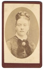 Photograph W. H. Brunton, Whitehaven, Wellinton Row, Portrait of a Lady with El