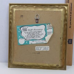 Turner Victorian Lady Portrait Ornate Gold Framed Wall Art Vintage Classic Decor