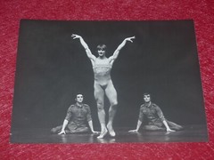 [DANCE] ARGENTIQUE PHOTO C. MASSON / MICHAEL DENARD BEJART OISEAU DE FEU CA 1973