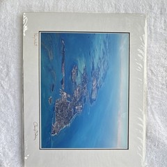 Gary Sader Signed Key West Color Photograph, Matted Landscape 11 x 14 in