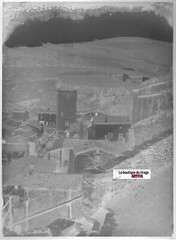 Doizieux, Loire, Vintage Glass Photo Plate, Black & White Negative 13×18 Cm