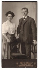 Photography Guido Seeber, Chemnitz, Theaterstr. 22, Portrait Young Bourgeois