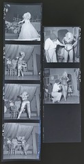 Bunny Yeager Estate Vintage Original Negative of Burlesque Bonnie Bell