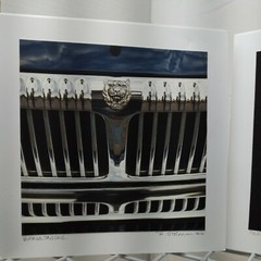 (7) UNIQUE One of a Kind Custom Automobile/Truck Photos on Cardstock – 3 signed.