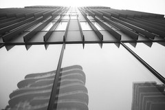 Real photo print barite silver URBANISME ZENITH Paris 30X45cm