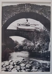 Jurgen Lorenzen/Hand-Signed Photograph/”Water Over Troubled Bridge”/Surrealism