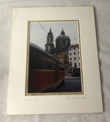 Church Of St. Nicholas Prague Street Scene Photograph Photographer Signed 1999