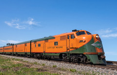 Photo Art Print of the IC’s City of Miami in original GM-EMD Livery