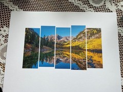 Art Photos on Card Stock. 8×10 ready to frame. Lot of 8 pieces, various themes.