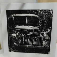 (7) UNIQUE One of a Kind Custom Automobile/Truck Photos on Cardstock – 3 signed.