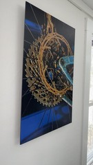 Ltd Edition Acrylic Mounted 3D Metallic Metal Fine Art Photograph Print NICE!