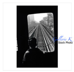 HAND SIGNED ELLIOTT ERWITT THIRD AVENUE EL 1955 MAGNUM SQUARE PRINT 2018 NEW
