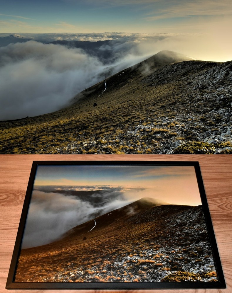 Framed Photo Print, Landscape, Mountain, Bulgaria