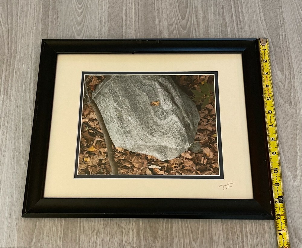 Wayne Weller Signed Limited Edition Color Photograph Print #2/100 Boulder 13×16″