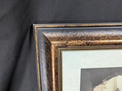Alan Blaustein Photograph Print Varenna Lake Como Italy Gold Black Frame 25×20