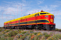Photo Art Print of Kansas City Southern Railway F-M Erie-Builts in 1954