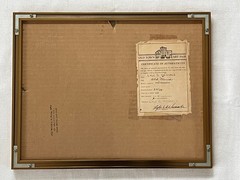 Lyle Wessale original photography copy 24/50 Old Mine signed framed certified