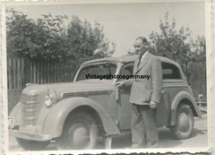 D9516 Photo 1950s Car Passenger Car Sedan