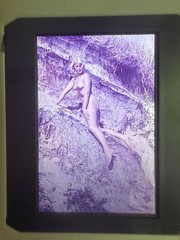 Vintage 35mm Colour Slide Portrait Woman Original Slide Photograph