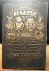 Woman portrait circa 1880s/CDV Pilartz Bad Kissingen