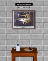 Santa Ana Fire 1978, Paramedic Van (Medic-1) 8×10 Unframed Photo VFRPBT_0034