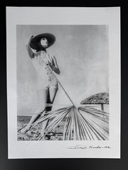 Elegant Beach Portrait – Iconic 1964 Fashion Photography by Korda