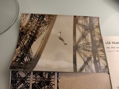 Georges II Tairraz (Attributed To) Ropes On Eiffel Tower 1947 Film Alain Pol 11